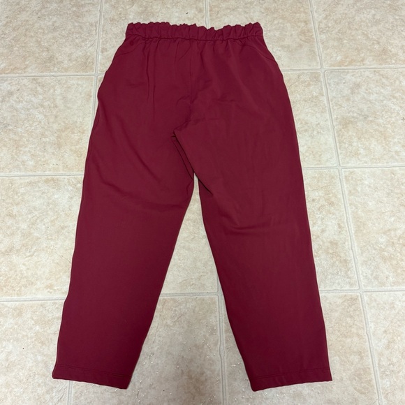 Lululemon Keep Moving Pants Women’s Red High Rise Luxtreme LW5DCFS 7/8 - Picture 3 of 4